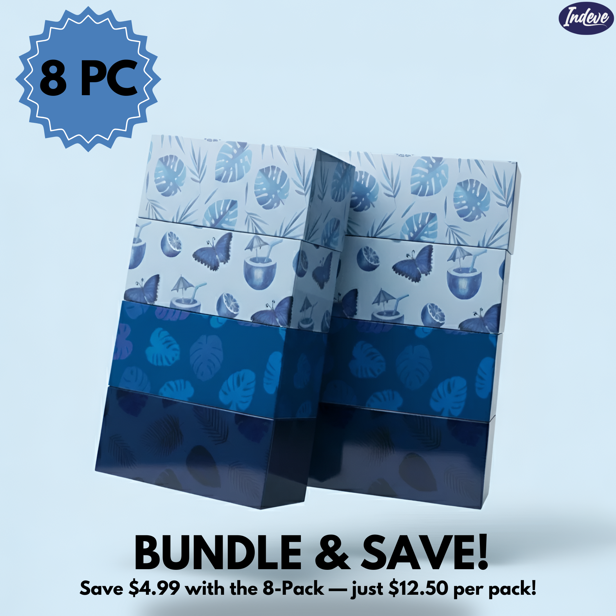 Tissue Box with a Built-In Trash Can - Clean Spaces Made Effortless!